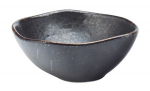 UTOPIA VITRIFIED PORCELAIN NERO SALAD BOWL 9"