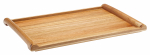 UTOPIA ACACIA WOOD ROLLED EDGED TRAY 13.4X8.7"
