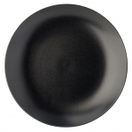 UTOPIA STONEWARE NOIR COUPE PLATE 10"