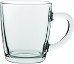 UTOPIA BARREL TOUGHENED GLASS MUG 12OZ/340ML