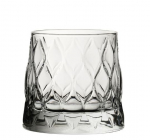 UTOPIA LEAFY OLD FASHIONED GLASS 11.25OZ X6
