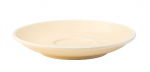 UTOPIA SUPER VITRIFIED PORCELAIN BARISTA CREAM SAUCER 5.5"