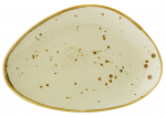 UTOPIA VITRIFIED PORCELAIN EARTH LINEN PLATE 14"