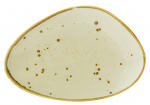 UTOPIA VITRIFIED PORCELAIN EARTH LINEN OBLONG PLATE 11.4"