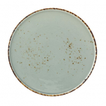 UTOPIA VITRIFIED PORCELAIN UMBRA BRIAR COUPE PLATE 11.8"