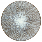 UTOPIA SUPER VITRIFIED ALLIUM SEA PLATE 10.6"
