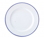UTOPIA AVEBURY BLUE STONEWARE PLATE 10.2"