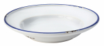 UTOPIA AVEBURY BLUE STONEWARE BOWL 9"