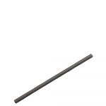 AGAVE BLACK COCKTAIL STRAW 6" (15CM) - BOX OF 250