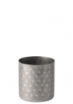 VINTAGE STEEL HAMMERED CHIP CU P 3.5" (8.5CM)