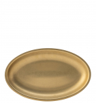 GOLD ARTEMIS OVAL PLATTER 12 X 7" (30X18CM)