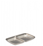 ARTEMIS DOUBLE DIP TRAY 6X3.5" (15.5X9CM)