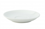 UTOPIA SUPER VITRIFIED PORCELAIN BARISTA WHITE SAUCER 5.5"