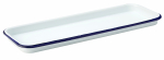 UTOPIA EAGLE ENAMEL WHITE BAKING TRAY 13.8X5"