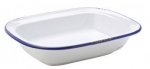 UTOPIA AVEBURY BLUE STONEWARE PIE DISH 9.5"