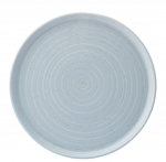 UTOPIA CIRCUS CHAMBRAY WALLED PLATE 10.5" (27CM)