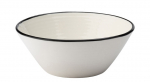 UTOPIA HOMESTEAD BLACK CONICAL BOWL 6.25" (16CM)