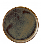 UTOPIA MURRA TOFFEE WALLED PLATE 10.5"