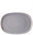 UTOPIA SANTO DARK GREY PLATTER 13"