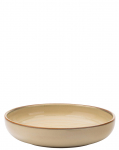 UTOPIA SANTO TAUPE BOWL 8.5"