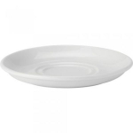 UTOPIA VITRIFIED PORCELAIN PURE WHITE SAUCER 6.9"