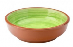 UTOPIA SUPERIOR TERRACOTTA SALSA GREEN DISH 5.5"
