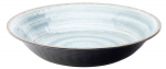 UTOPIA MELAMINE WILDWOOD BLUE LARGE BOWL 13.8"