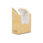 VEGWARE TORTILLA/WRAP KRAFT BOX X500