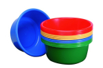 WASHING UP BOWL BLUE 14" ROUND CL072-B