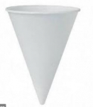 4.5OZ BIODEGRADABLE WATER CONE