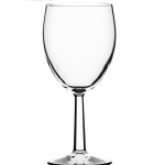 UTOPIA SAXON TOUGHENED GOBLET WINE GLASS 12OZ/340ML