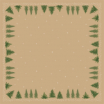 SLIPCOVER BIO DC 84X84CM HUMBLE TREES