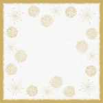 SLIPCOVER BIO DC 84X84CM SPARKLY WHITE