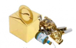 GOLD ADULT PARTY BOX X50