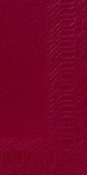 DUNI NAPKIN 33CM 3PLY 8 FOLD BORDEAUX