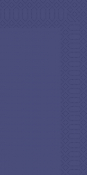 DUNI NAPKIN 33CM 3PLY 8 FOLD DARK BLUE