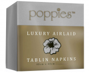 TABLIN 40CM GREY NAPKIN 8FOLD X 500  4048GR