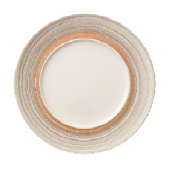 AMARAH TAUPE FLAT PLATE 29CM / 11.4inch