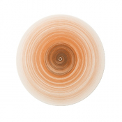 AMARAH RED SUN FLAT COUPE PLATE 32CM / 12.6inch