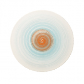AMARAH AQUAMARIN FLAT COUPE PLATE 32CM / 12.6inch
