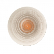 AMARAH TAUPE FLAT COUPE PLATE 29CM / 11.4inch