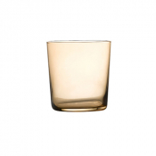 CIDRA AMBER TUMBLER GLASS 37CL 13OZ 20-21-812    X 6