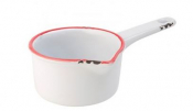 UTOPIA AVEBURY RED STONEWARE MILK PAN 6.8OZ
