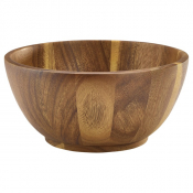 ACACIA WOOD BOWL 25 X 12CM