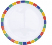 CARNIVAL DINNER PLATE 23CM