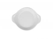 SUPERWHITE ROUND EARED DISH 7inch 18CM