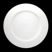 CREME MONET RIM PLATE 9inch 23CM