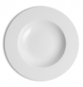 CREME MONET RIM SOUP BOWL 9inch 23CM