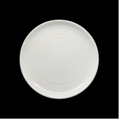 ARTISAN CREME COUPE PLATE 17CM WHITE