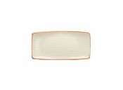 ARTISAN COAST RECT PLATTER 30X15CM CREAM